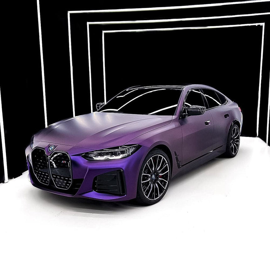 Venetian Violet (SMT03) Vinyl Wrap - High Quality Car Wraps, vinyl wraps, supper matte & high-gloss colors - Teckwrap